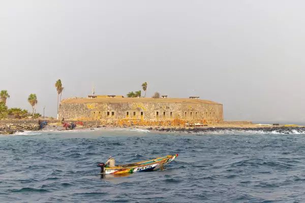 Fort d'Estrées à Gorée au Sénégal