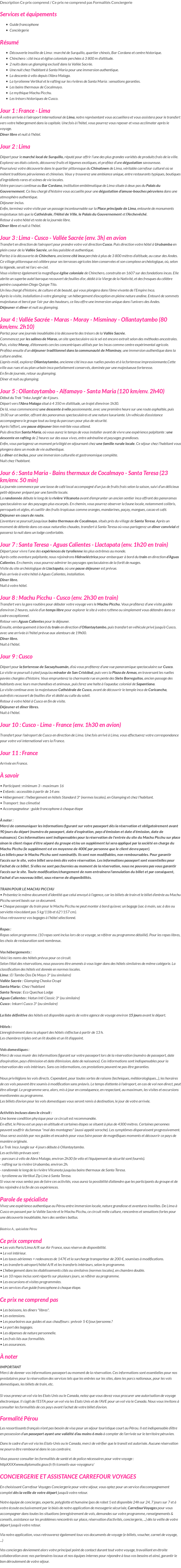 Présentation