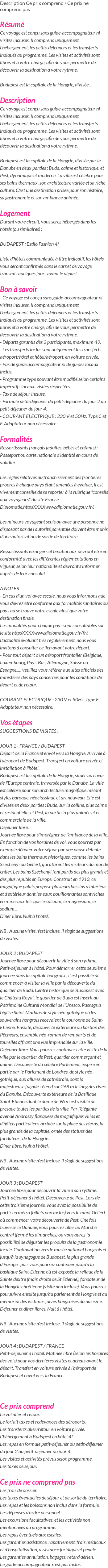 Présentation