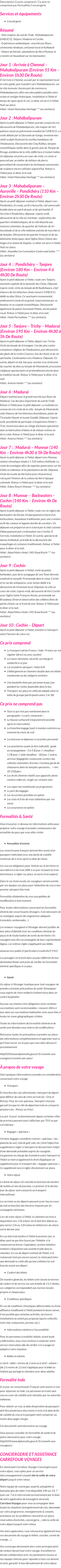 Présentation