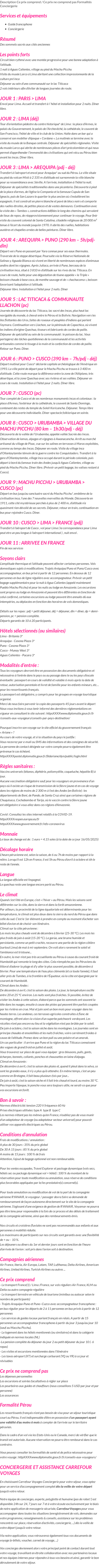 Présentation