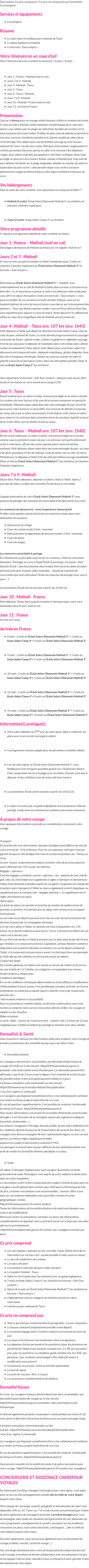 Présentation