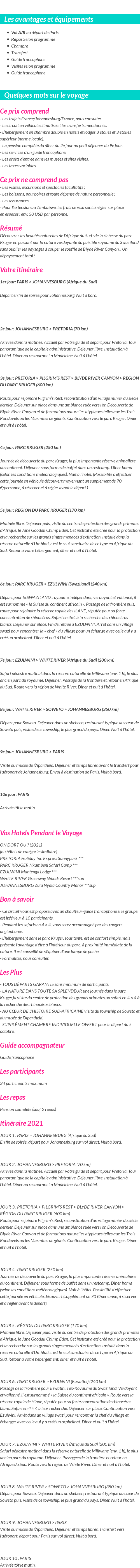 Présentation