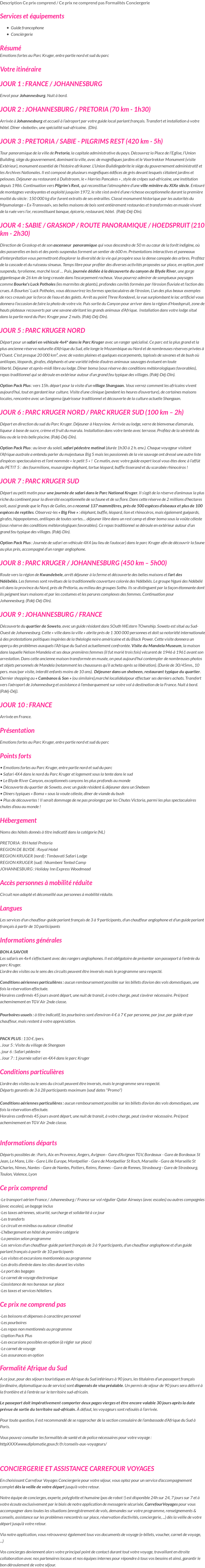 Présentation