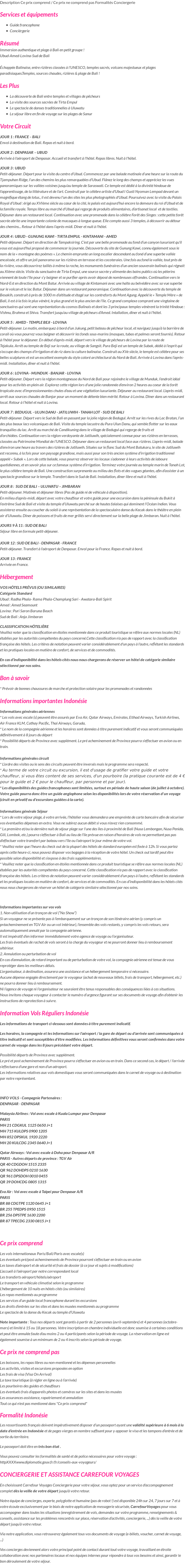 Présentation