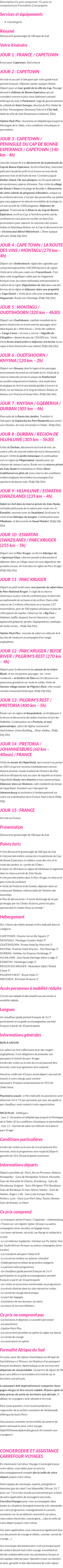 Présentation