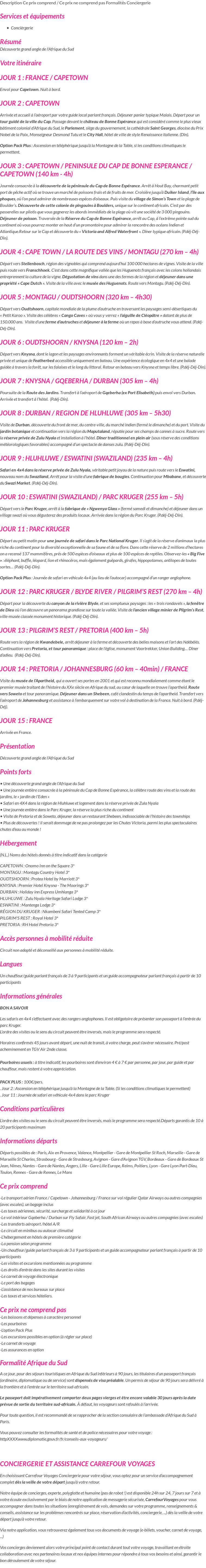 Présentation