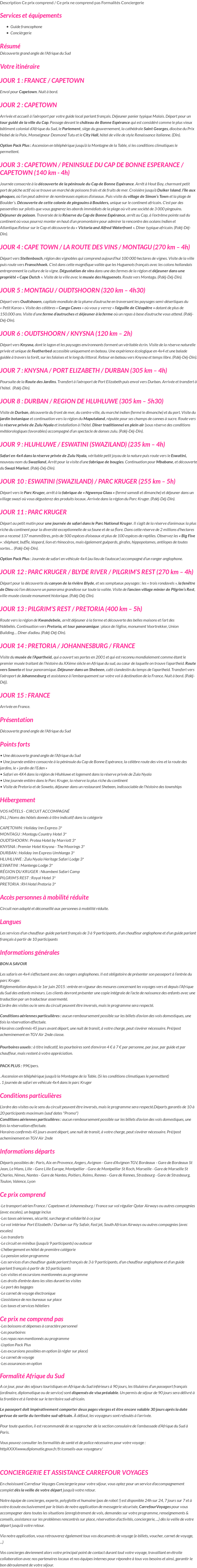 Présentation