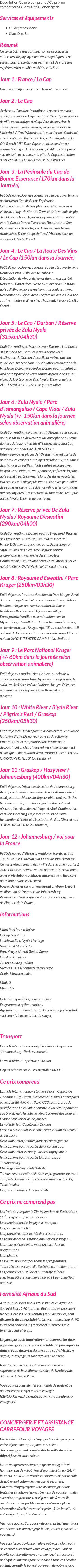 Présentation