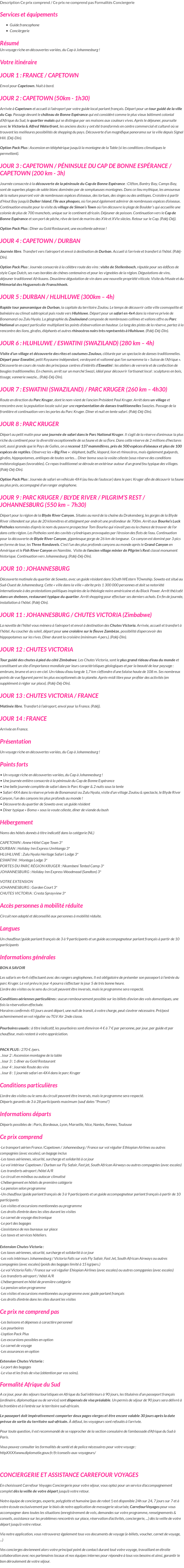 Présentation