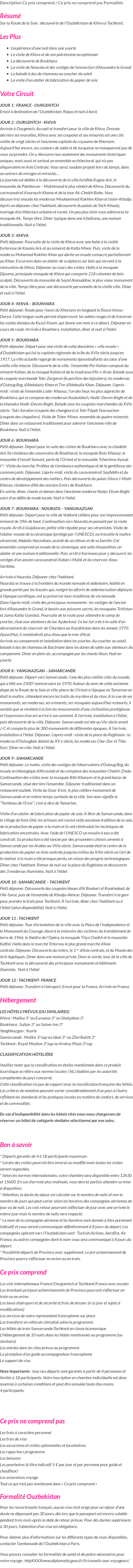 Présentation