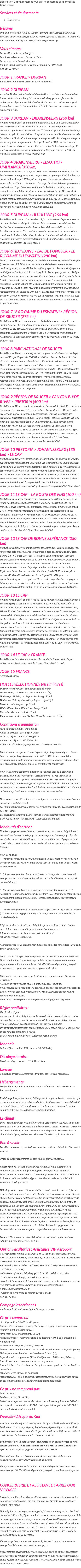 Présentation