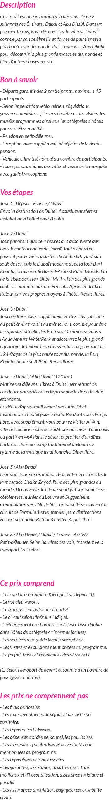 Présentation