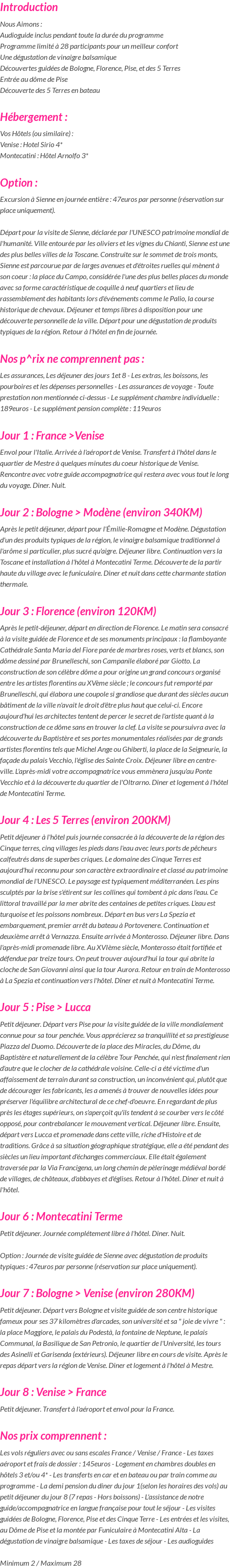 Présentation