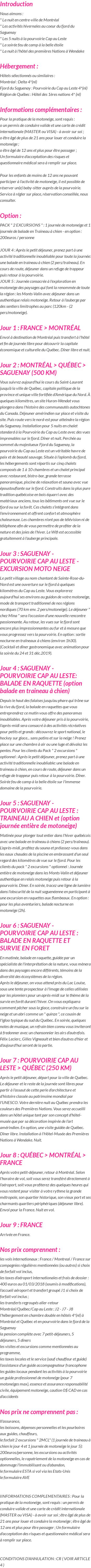 Présentation
