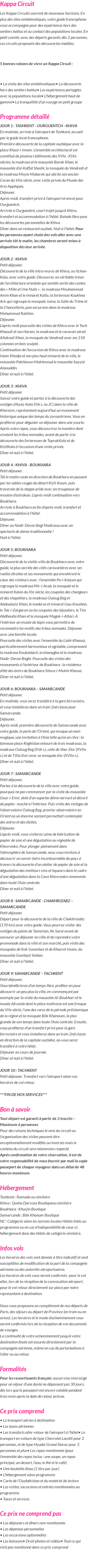 Présentation