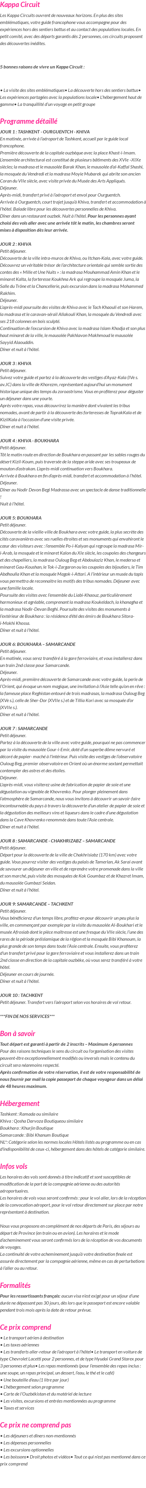 Présentation