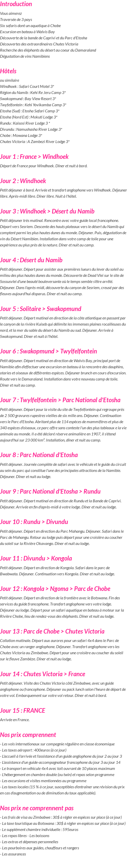 Présentation