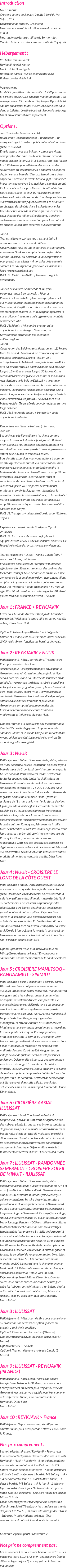 Présentation