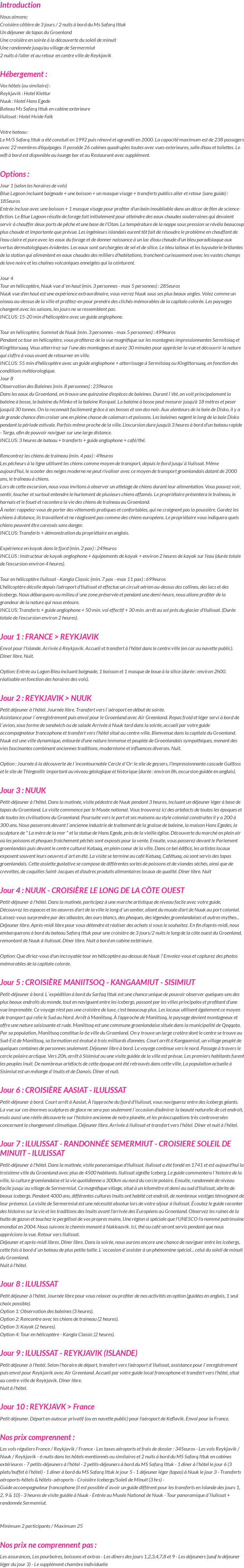 Présentation