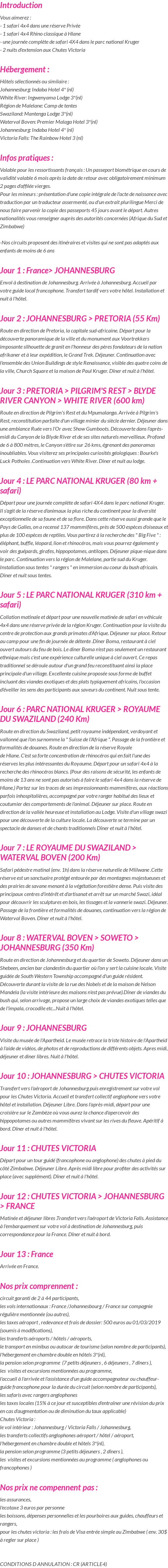 Présentation