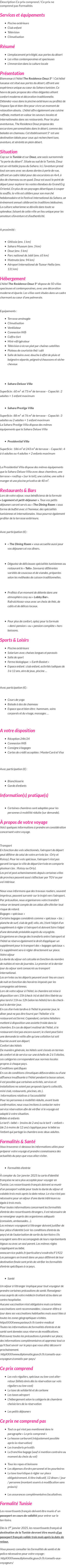 Présentation