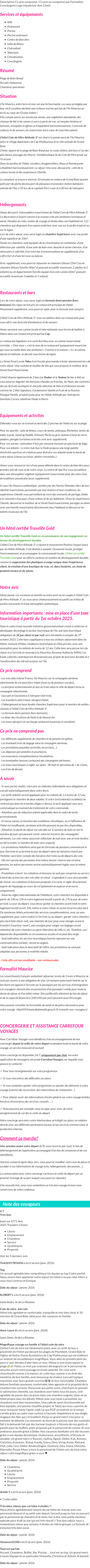 Présentation