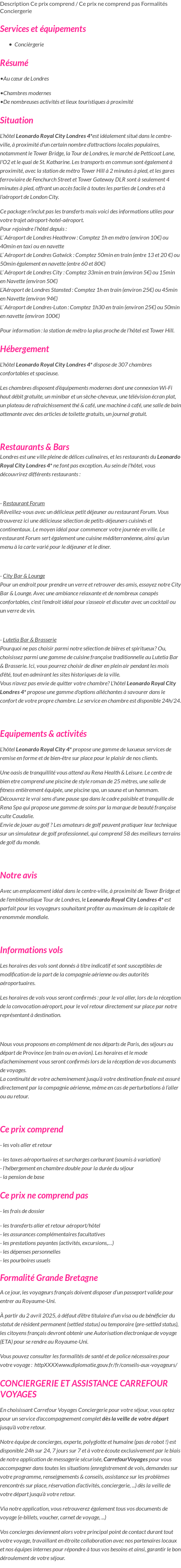 Présentation