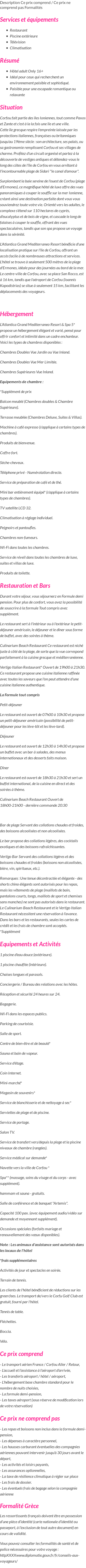 Présentation