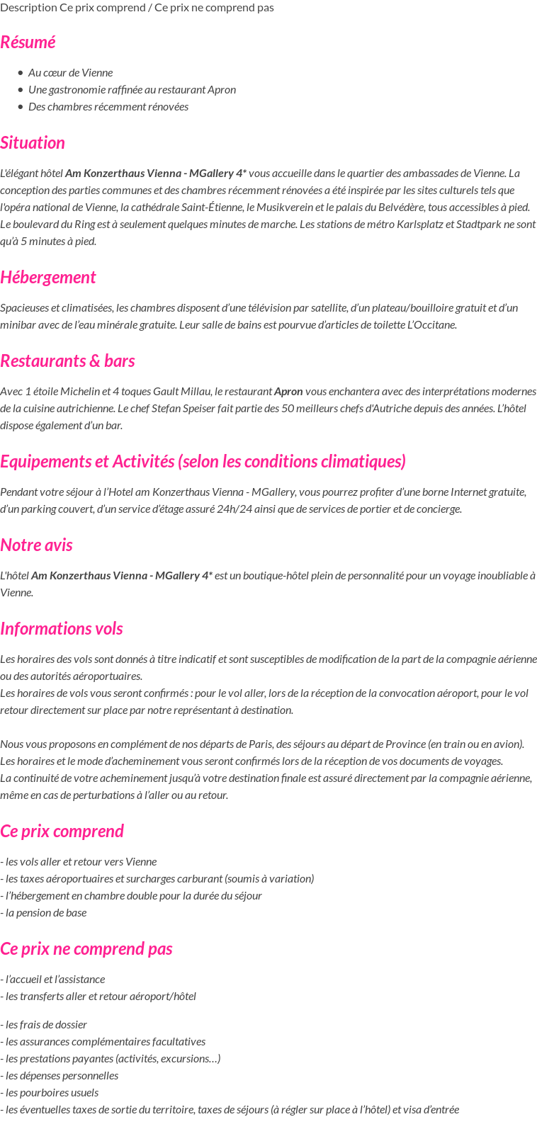 Présentation