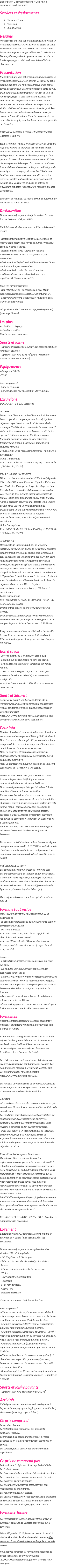 Présentation