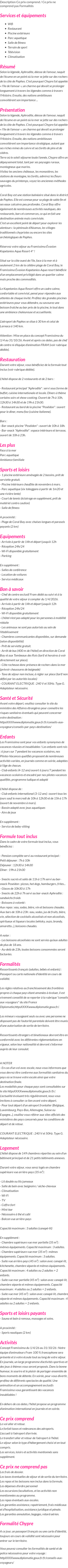 Présentation