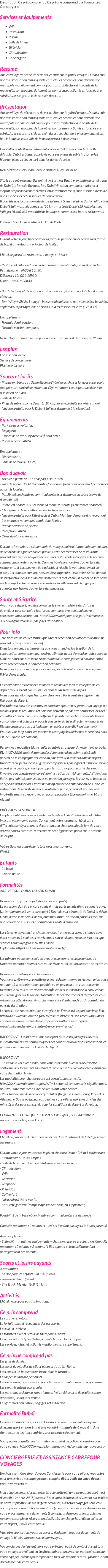 Présentation