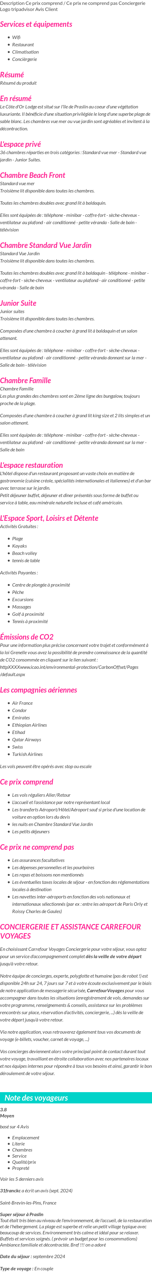 Présentation