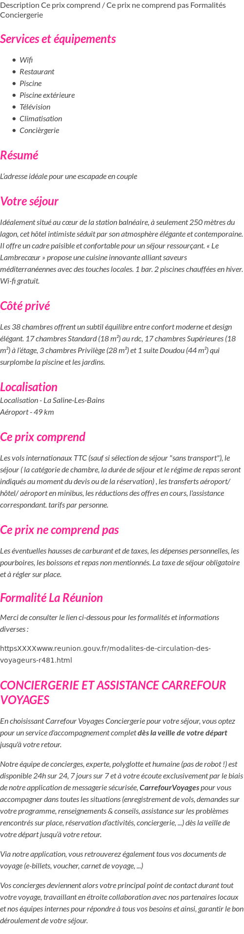 Présentation
