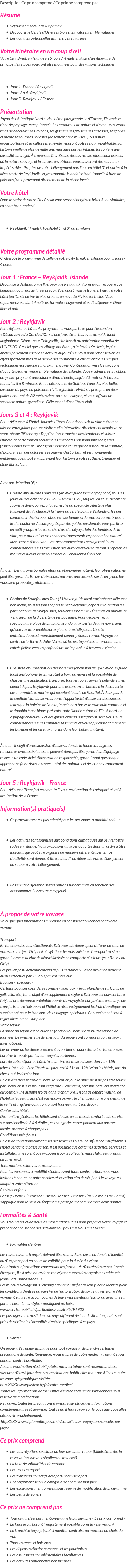 Présentation