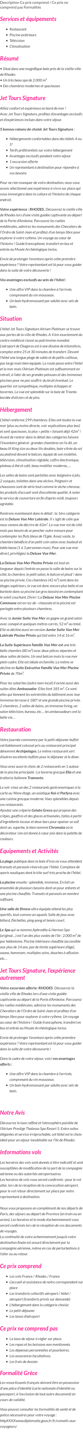 Présentation