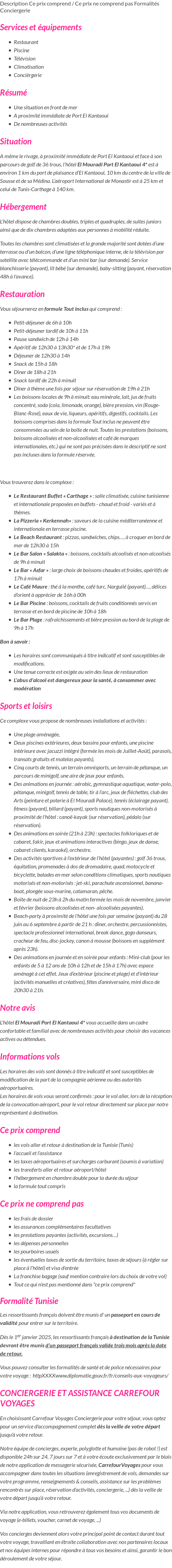 Présentation