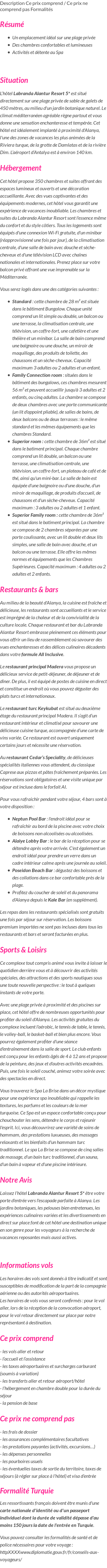 Présentation