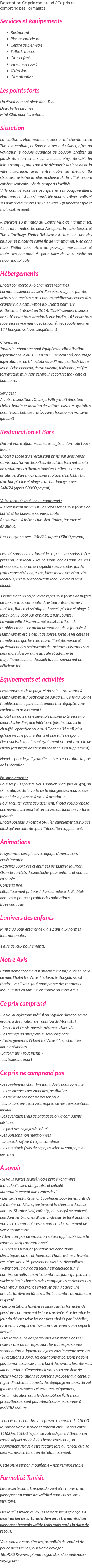 Présentation