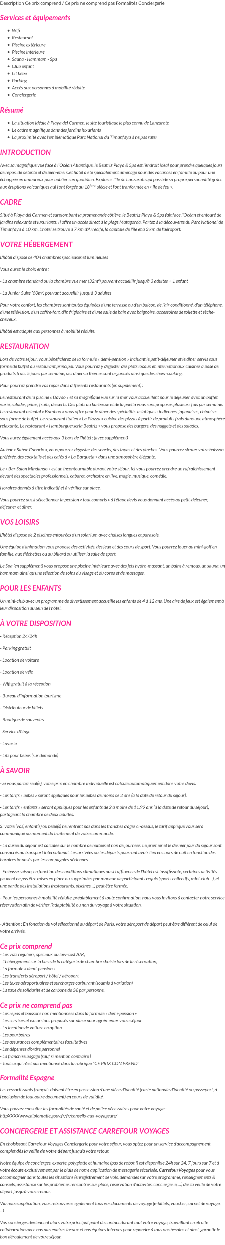 Présentation