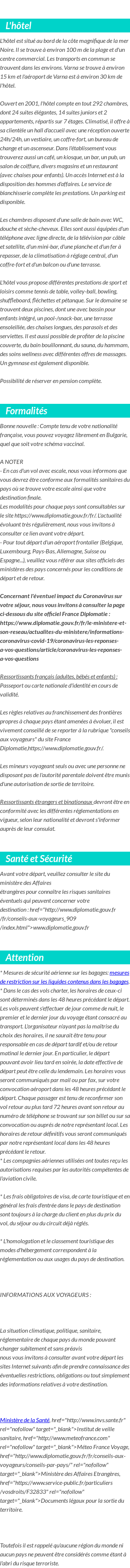Présentation