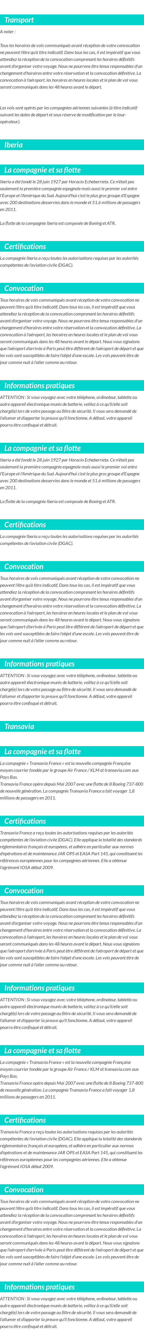 Transport