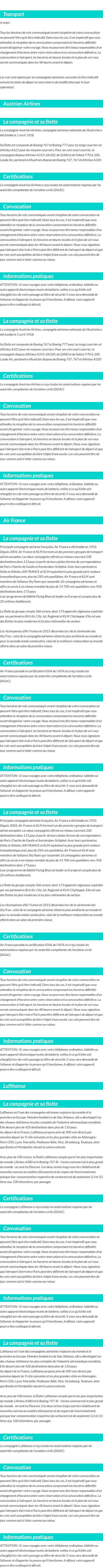 Transport