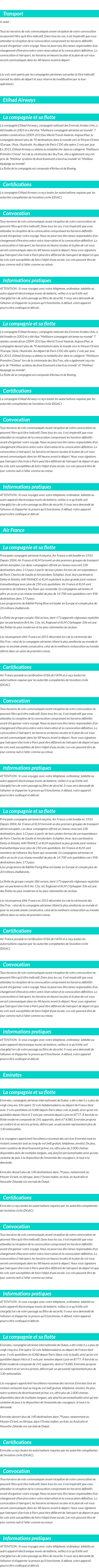 Transport
