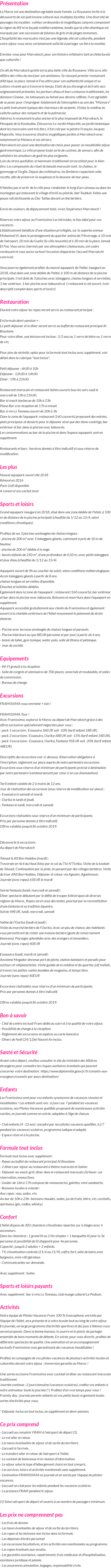 Présentation