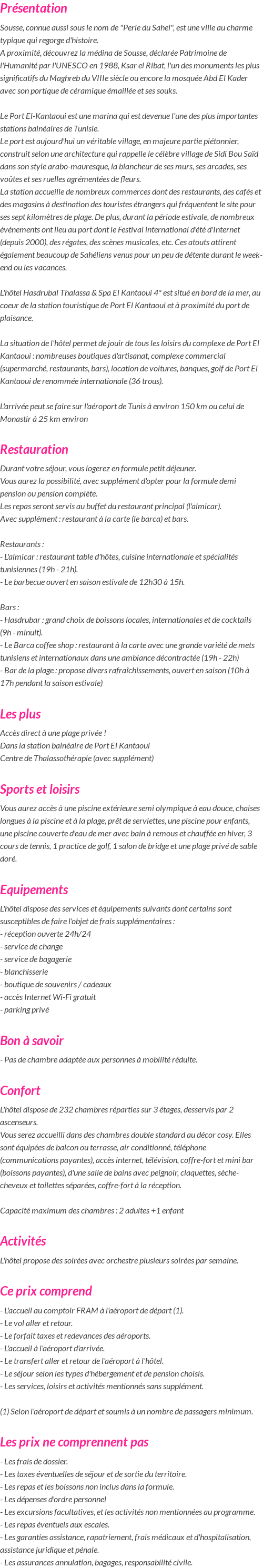 Présentation
