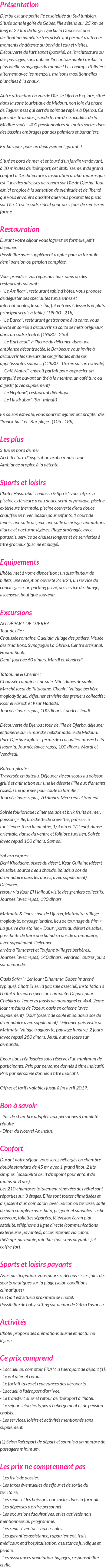 Présentation