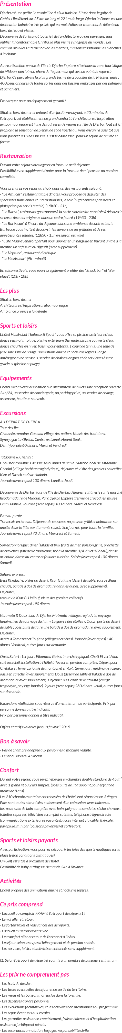 Présentation