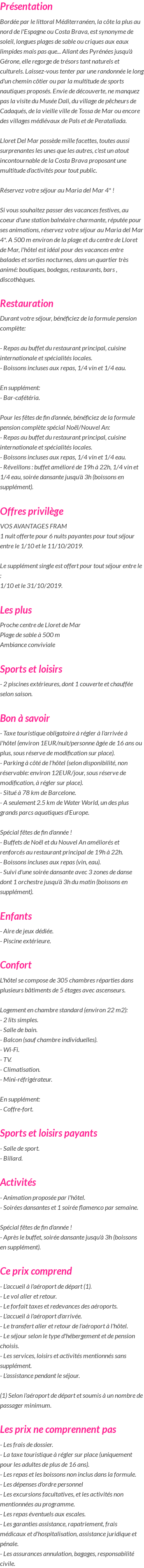 Présentation